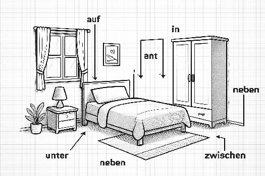 Décrire sa Chambre en Allemand : Vocabulaire et Expressions Utiles