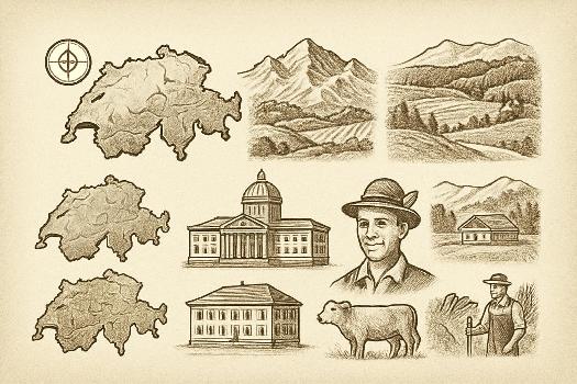 Exploration de la Géographie et des Cantons de la Suisse Alémanique