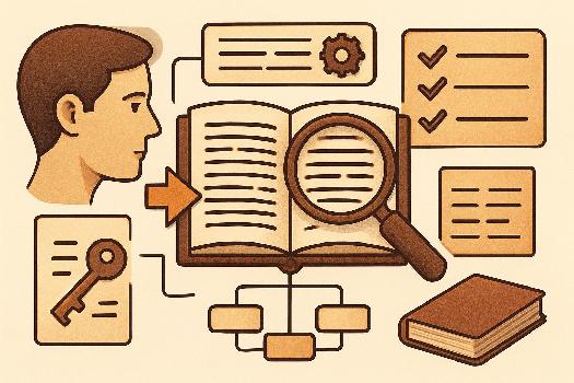 Identifier les informations principales dans un texte scientifique simple en allemand