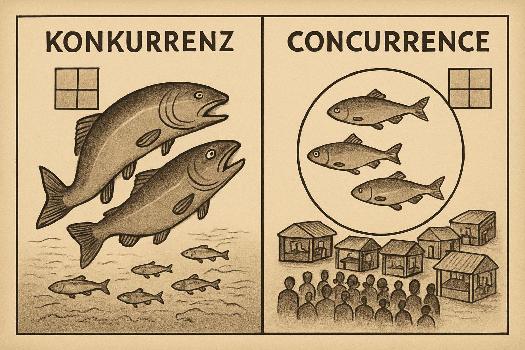 Konkurrenz vs Concurrence : Un Faux Ami Classique