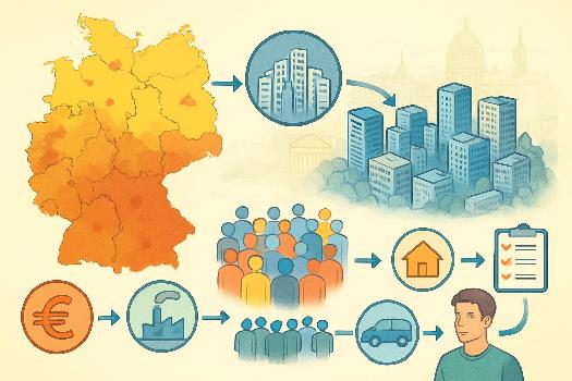 La Densité de Population et l'Urbanisation en Allemagne : Tendances et Défis