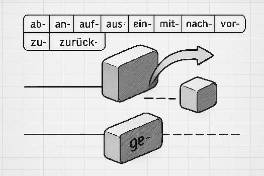Les Verbes à Particules Séparables en Allemand