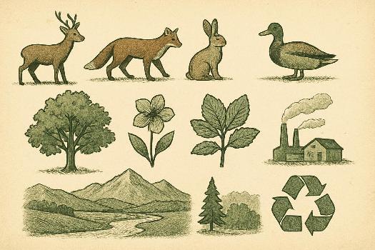 Lexique Allemand: Explorer la Nature et l'Environnement