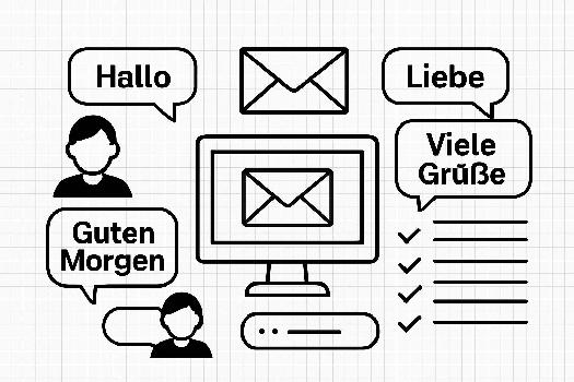 Salutations et Conclusions Informelles en Allemand (Emails)