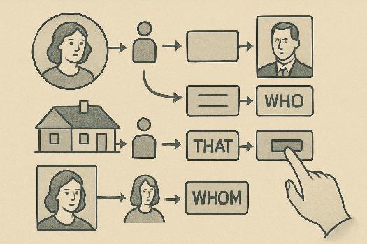 Comprendre et Utiliser les Propositions Subordonnées Relatives (who, which, that, whose, whom)