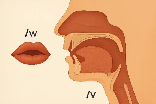 Éviter la confusion entre /w/ et /v/