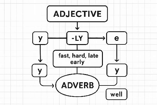 Formation des adverbes en anglais