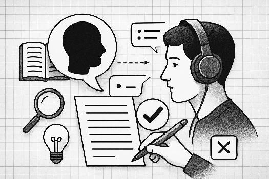 Identifier le sujet principal en compréhension orale (Anglais)