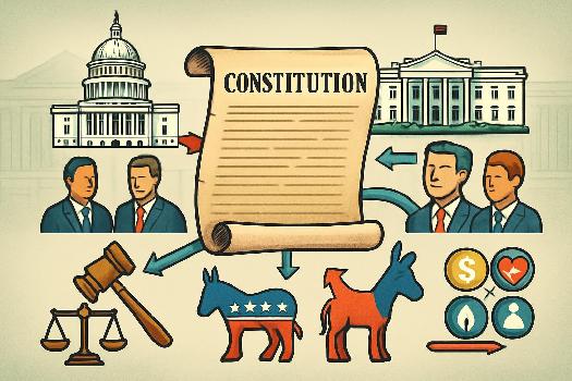 La vie politique aux États-Unis : Institutions et enjeux