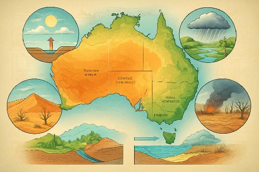 L'Australie : Géographie et Climat