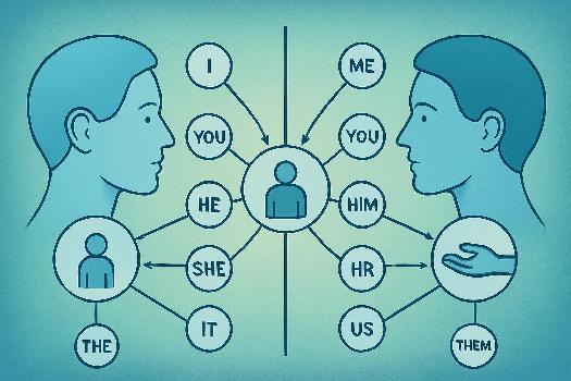 Les Pronoms Personnels Sujets et Objets en Anglais