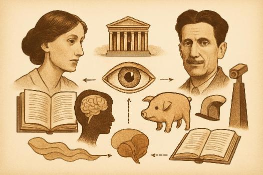 Virginia Woolf et George Orwell : Deux visions du 20ème siècle