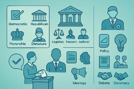 Vocabulaire Essentiel de la Politique en Anglais