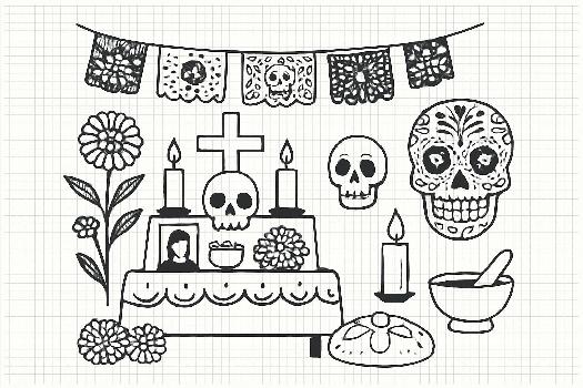El Día de los Muertos : Un Guide Complet pour le Lycée
