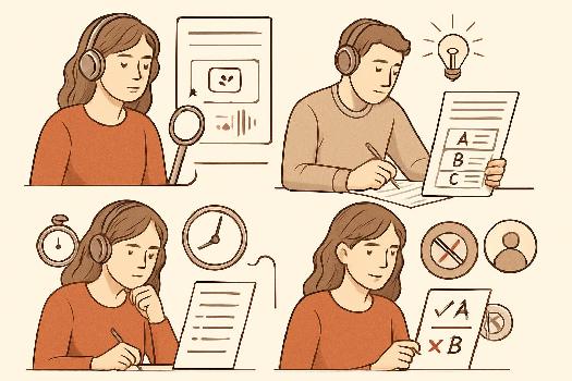 Réussir les Questions à Choix Multiples en Compréhension Orale (Espagnol)