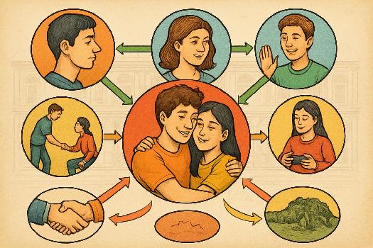 Vocabulaire essentiel pour parler de ses amis en espagnol