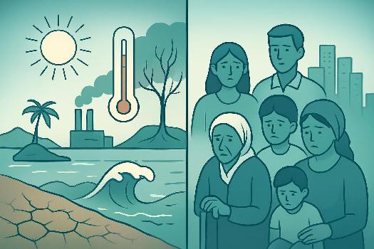 Changement Climatique et Inégalités : Une Analyse Géographique et Sociale