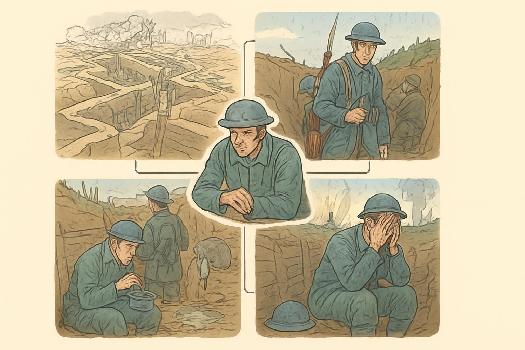 La vie dans les tranchées : un quotidien infernal (Première Guerre Mondiale)