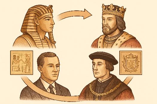 Les Portraits Royaux : Miroirs de l'Évolution du Pouvoir