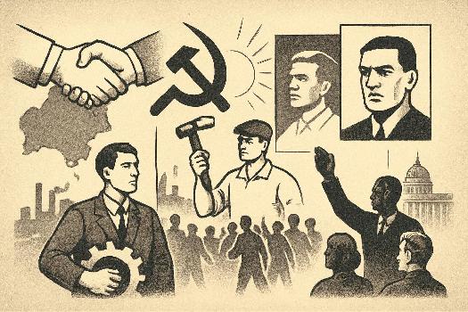 L'Opposition Idéologique Est-Ouest pendant la Guerre Froide