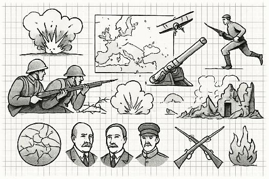 Révision Bac Histoire-Géo: La Première Guerre Mondiale