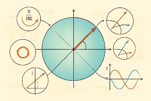 Exercices Corrigés : Maîtriser les Angles Orientés et les Radians