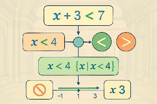 Inéquations du premier degré : Guide de résolution