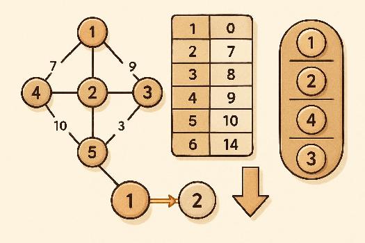 L'Algorithme de Dijkstra : Trouver le Plus Court Chemin