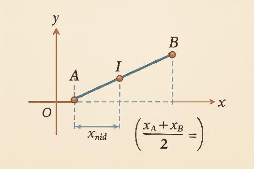 Le Milieu d'un Segment : Comprendre et Calculer