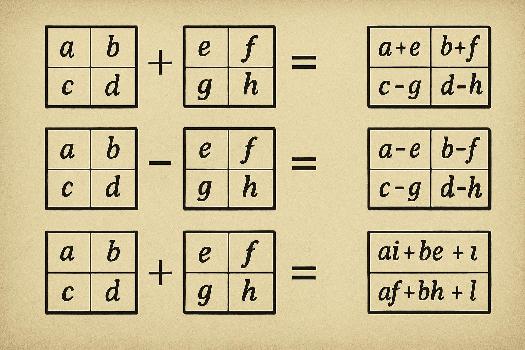 Opérations Fondamentales sur les Matrices