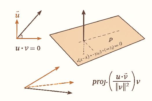 Orthogonalité et Applications Avancées du Produit Scalaire dans l'Espace