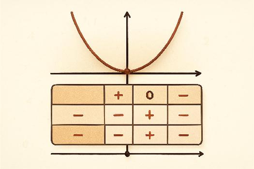 Utilisation du Tableau de Signe pour les Inéquations du Second Degré