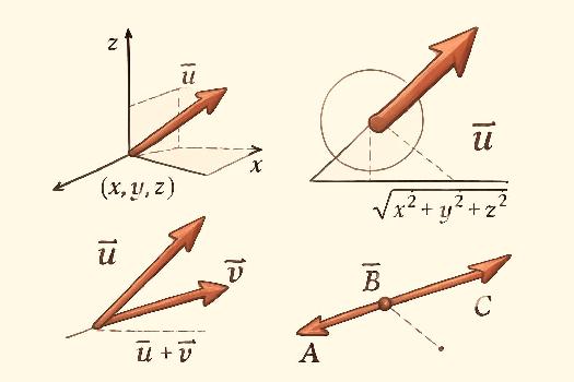 Vecteurs dans l'espace : Définition, Opérations et Colinéarité