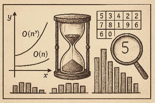 Complexité Algorithmique des Tris et Recherches : Temps et Espace