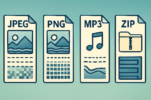 Comprendre les Formats de Compression : JPEG, PNG, MP3 et ZIP