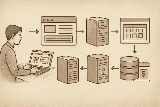 Exemple Concret : Architecture Client-Serveur d'un Site de E-commerce