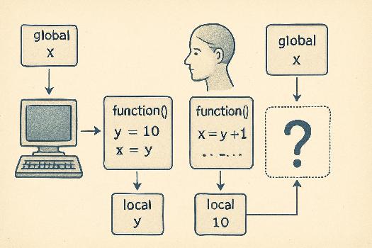 Exemples pratiques de portée des variables en algorithmique