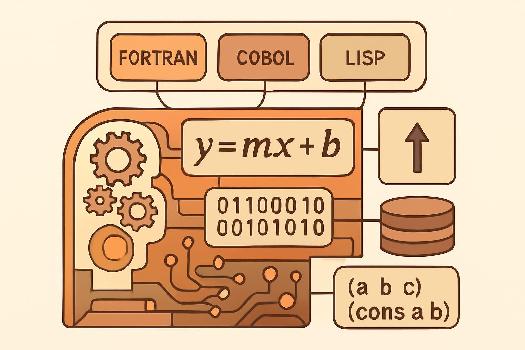 FORTRAN, COBOL, LISP : Pionniers des Langages de Haut Niveau