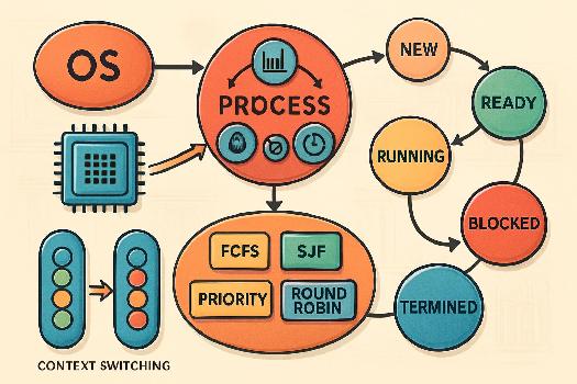 Gestion des Processus et Ordonnancement : L'Art de Faire Tourner les Programmes
