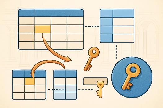 Introduction aux Tables, Tuples, Attributs et Clés dans les Bases de Données Relationnelles