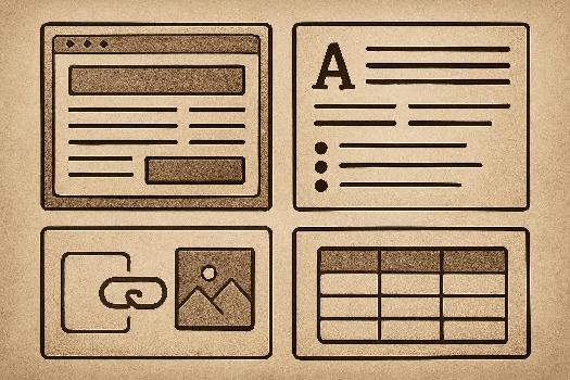 Les Balises HTML Essentielles pour Structurer votre Contenu Web