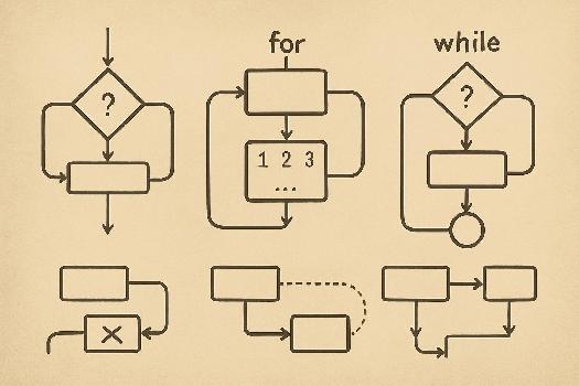 Structures de contrôle en Python : L'art de la décision et de la répétition