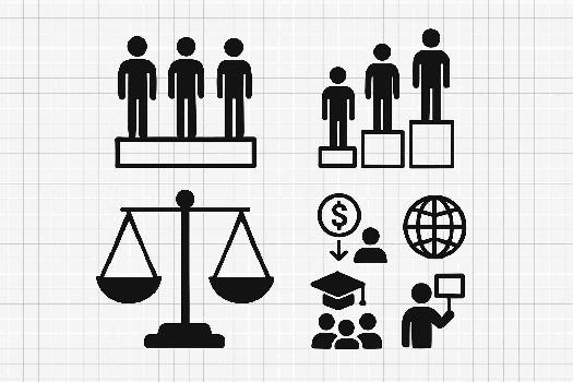 Justice Sociale: Egalité, Equité et Enjeux contemporains