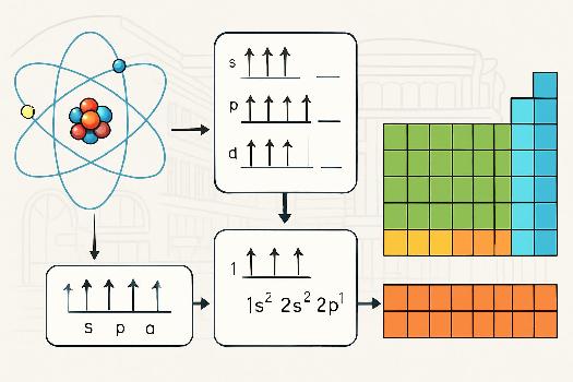 Configuration électronique et le tableau périodique