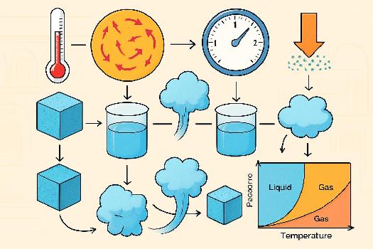 La Température et la Pression : Acteurs Clés des Transformations Physiques