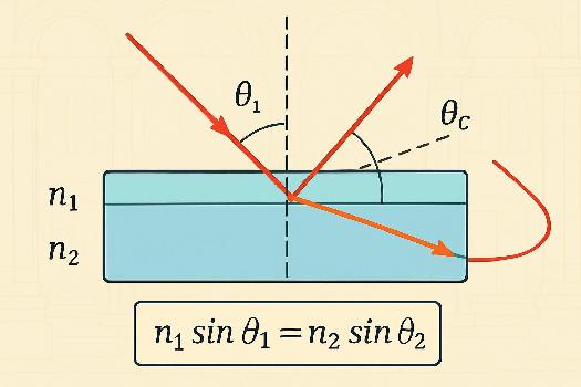 Les Lois de la Réfraction : Snell-Descartes