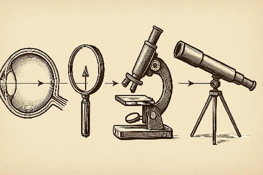 L'œil et les instruments optiques : principes et fonctionnement