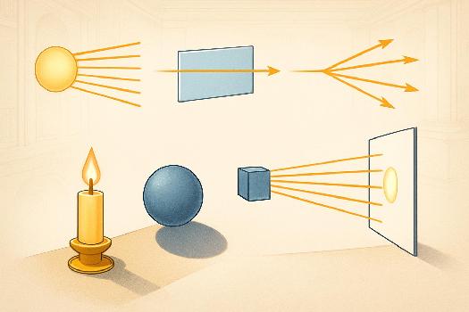 Propagation Rectiligne de la Lumière : Cours Complet