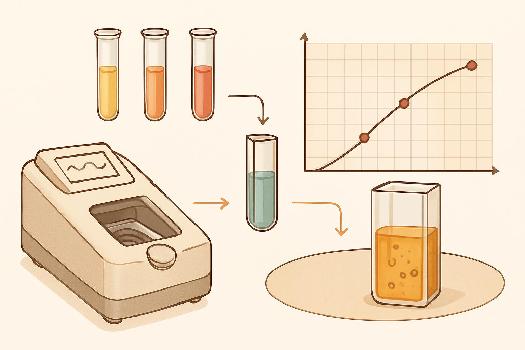 Spectrophotométrie : Calibration et Mesure