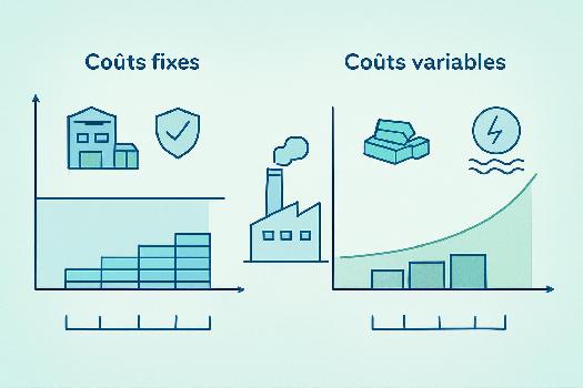 Coûts fixes et coûts variables : les clés de la décision de production